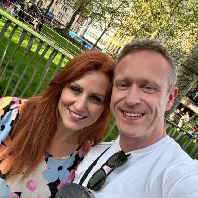 Michael with his partner Bethy