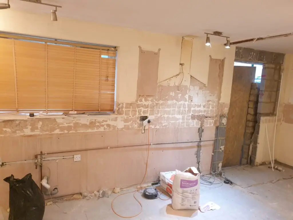 Image of a kitchen renovation